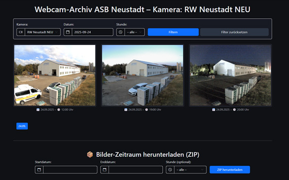 ASB Neustadt nutzt Baucam-Portal